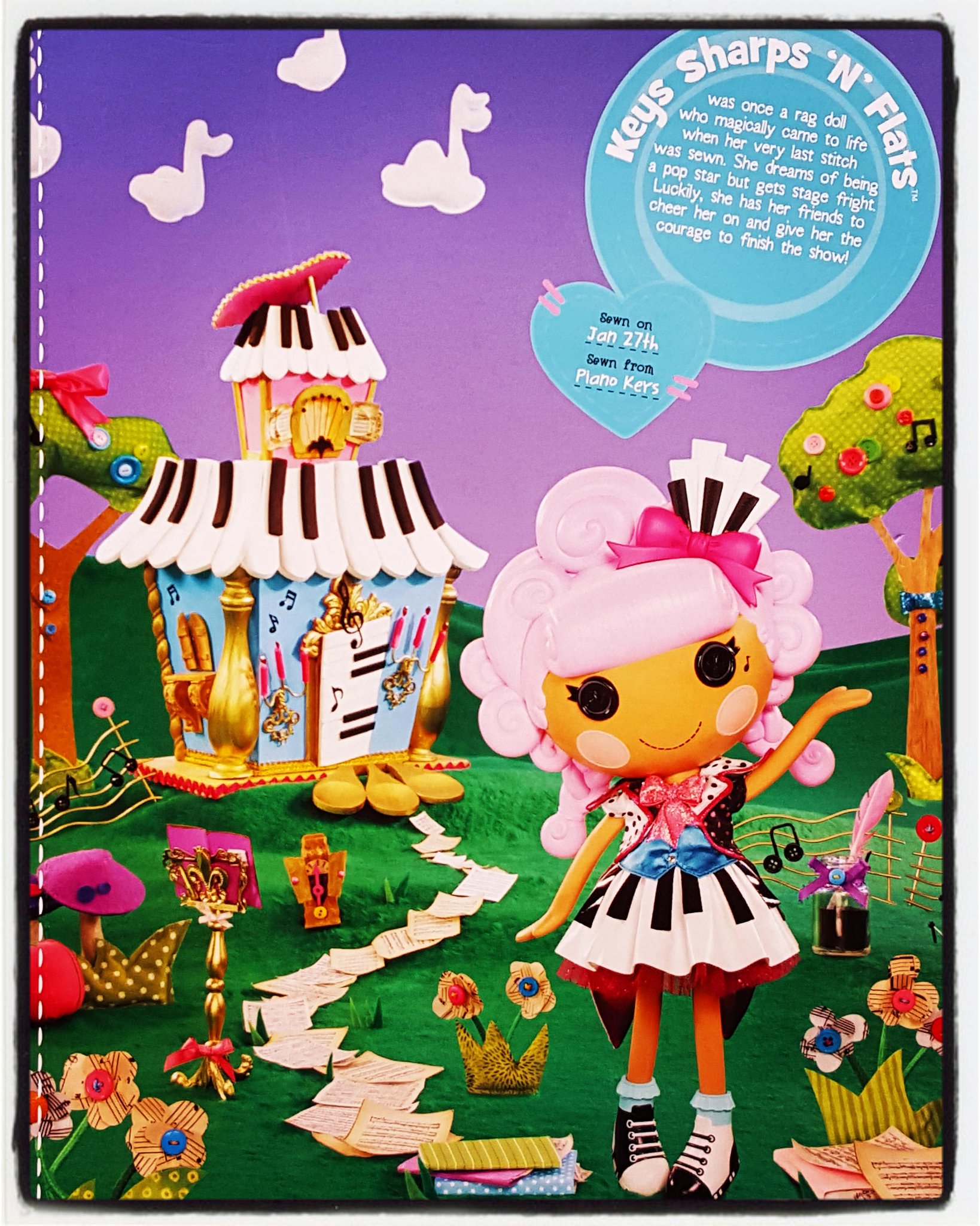 lalaloopsy keys sharps and flats