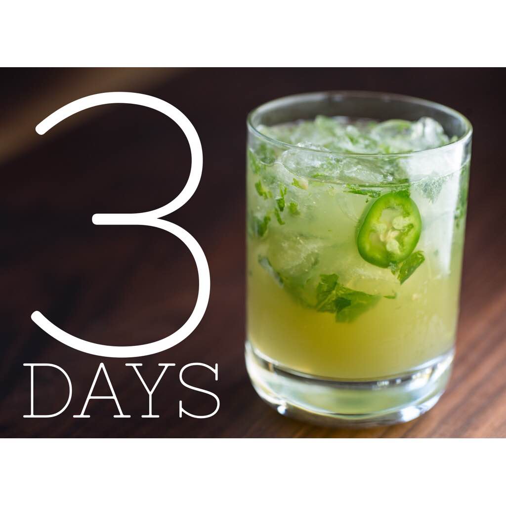 Meet Spicy Shine. Made with Prichard's Lincoln County Lightning. It can all be yours in three days #ittakesthevillage