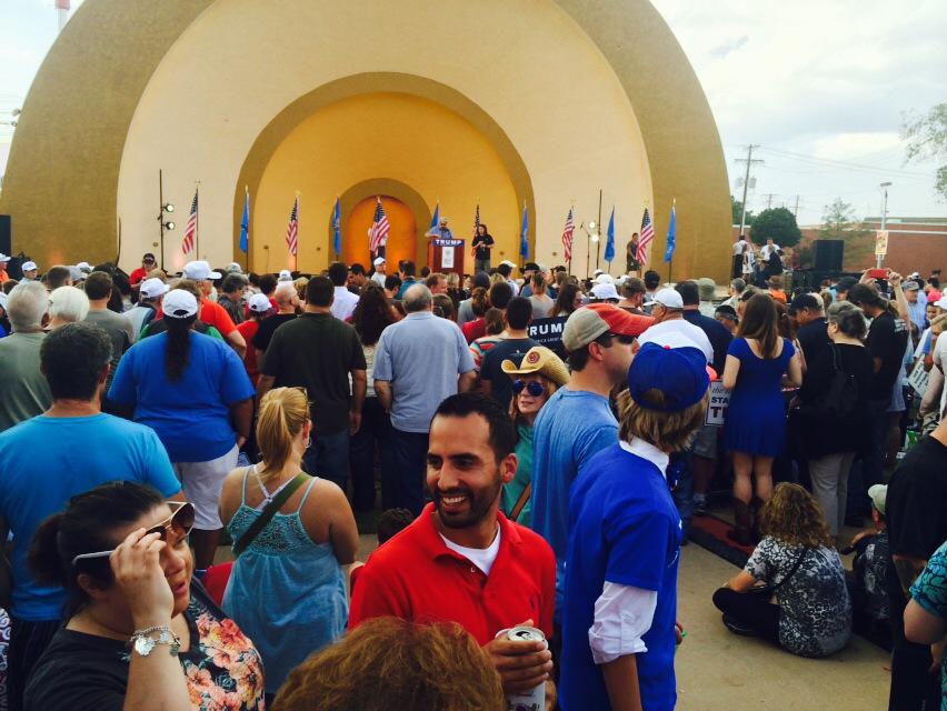 Whiny media hacks booed at Trump event in Oklahoma