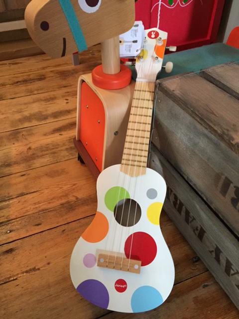 And just arrived today, we have some more lovely wooden toys,instruments including Ukulele, drums and recorders!