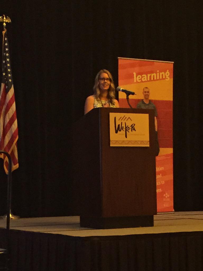 #azECET2 reminds us that no one knows teaching better than teachers, @DaringToTeach reminds us to lead from within!