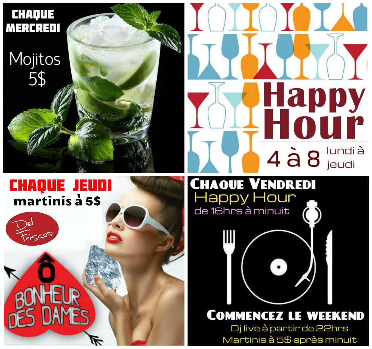 #TGIF Venez accueillez le week-end avec nous! #HappyHour jusqu'à minuit, Dj live! #DelFriscos #DDO #Boucherville #Mtl