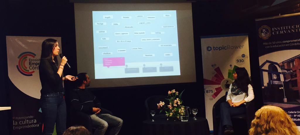andres_oliva's tweet photo. Ahora en #PR15IC @TopicFlower presenta la herramienta que permite definir y optimizar la estrategia de social media http://t.co/13kMGq5WyQ