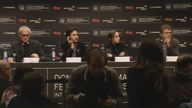 elliotpageonl's tweet photo. Official video of yesterday's #Freeheld press conference provided by @sansebastianfes https://t.co/MH7GiuduSF http://t.co/Mo98sGCE7n