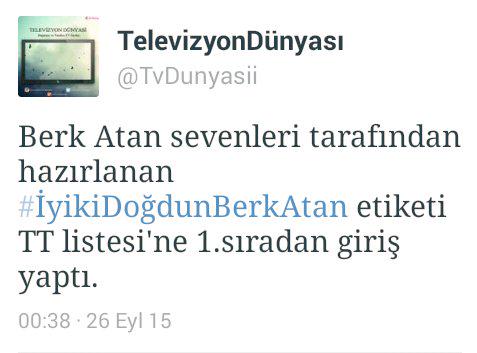 The_AlSel's tweet photo. #İyikiDoğdunBerkAtan http://t.co/vSLypEDhVl