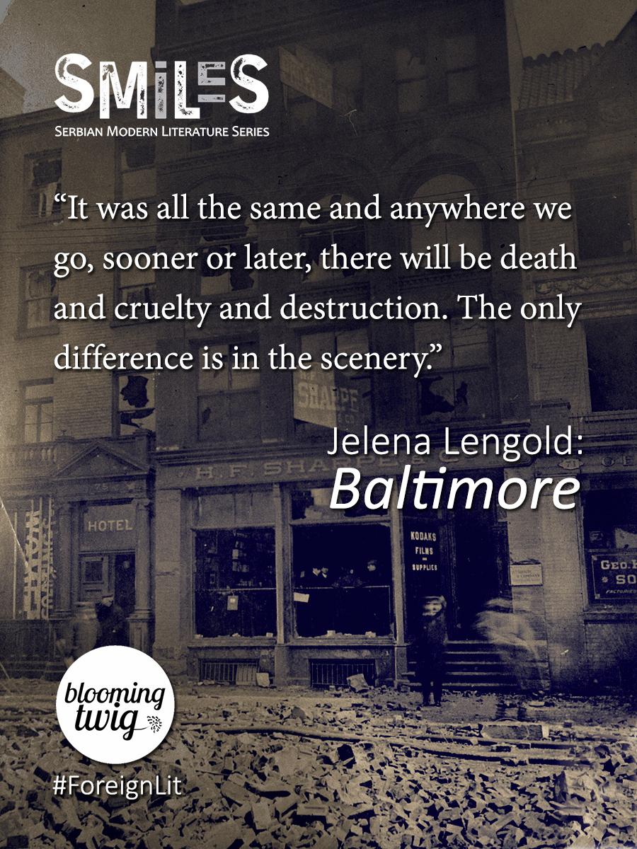 smileseries's tweet photo. 'Baltimore' by Jelena Lengold  #SMiLeS #BloomingTwig http://t.co/FOzkxEAxSL