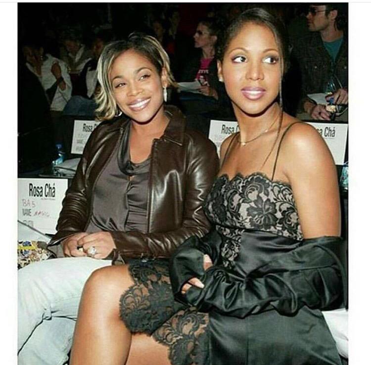 A #flashbackfriday of my girl <a href="/tonibraxton/">Toni Braxton</a> and I!! #TBoz #TLC