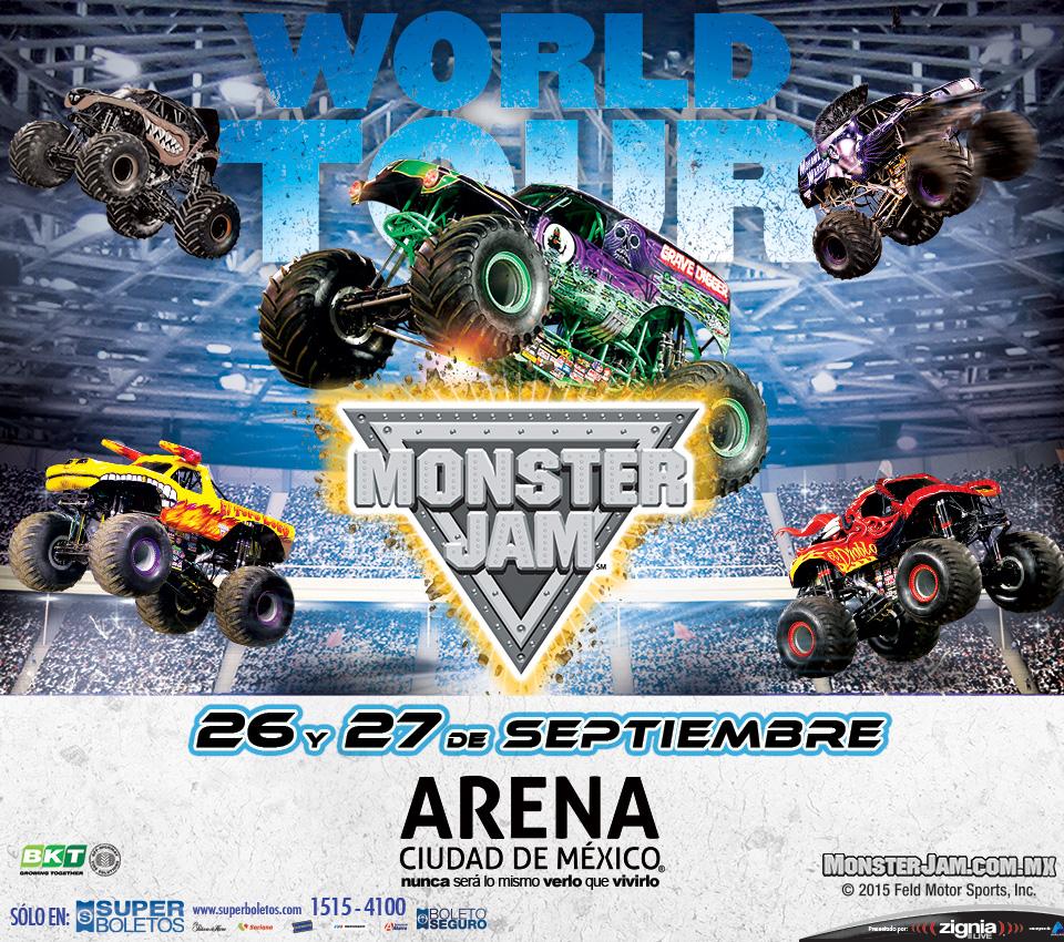 ArenaCdMexico's tweet photo. A solo un día para recibir a los enormes #MonstersTruck
¡Vive esta extraordinaria experiencia! http://t.co/SlsmSgOMUU http://t.co/xg8cwiojnc