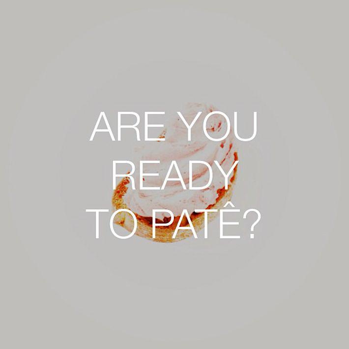 CafeParizade's tweet photo. Well it's Friday again, and you know what that means! Are you ready to "Pate" @ Parizade? #foodpunfriday #HappyFriday http://t.co/l1bynSjeWa