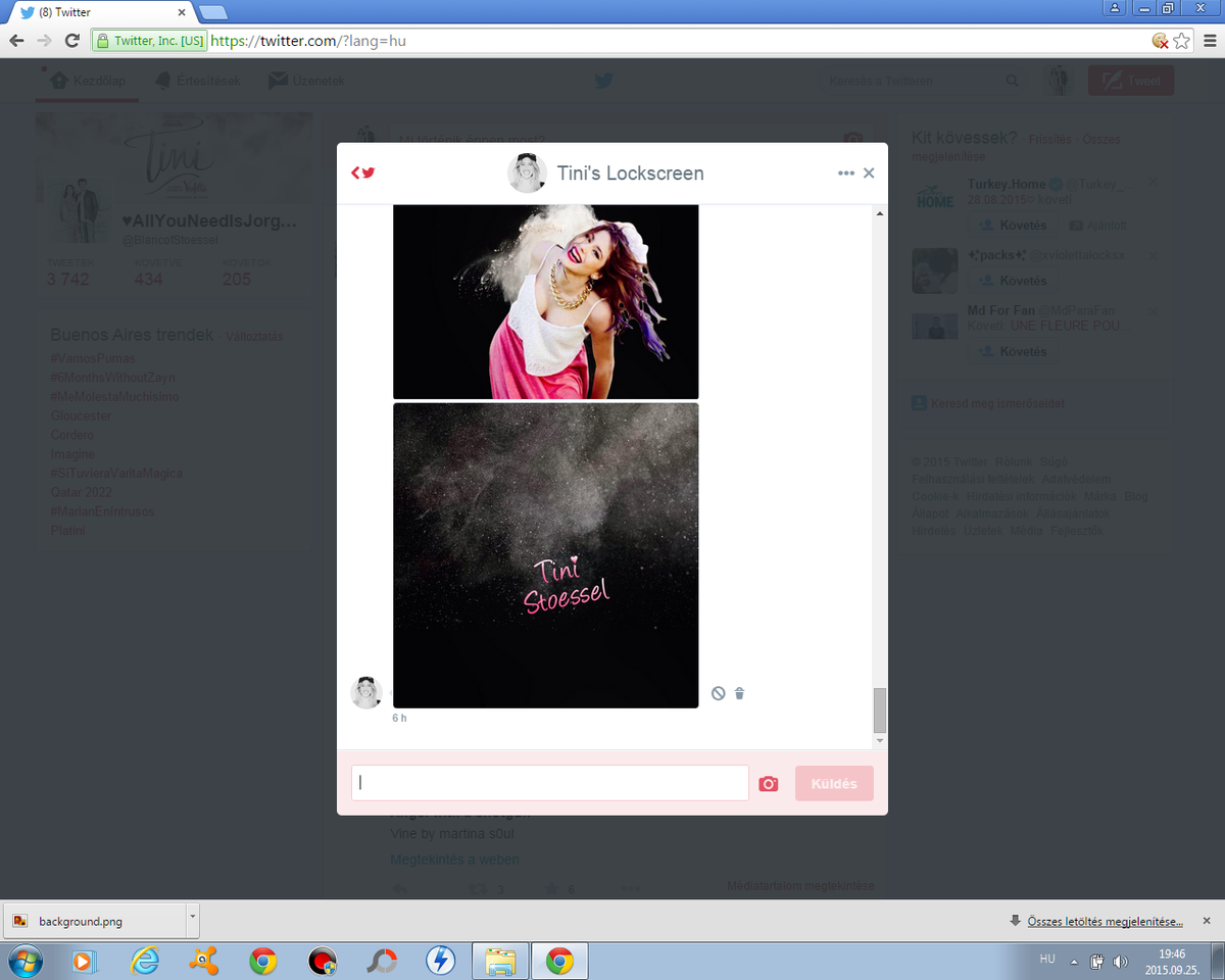 BlancofStoessel's tweet photo. @tinilockscreens thanks ♥♥♥ http://t.co/zDwWJcuGZC