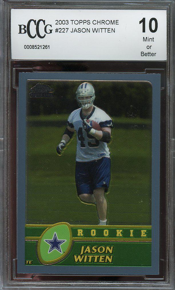SportsInv's tweet photo. Happy Friday! #CowboysNation where yall at? Check out this sweet #JasonWitten #Rookie card! > http://t.co/QxYdvNLVi8 http://t.co/k5yvHwTRUm