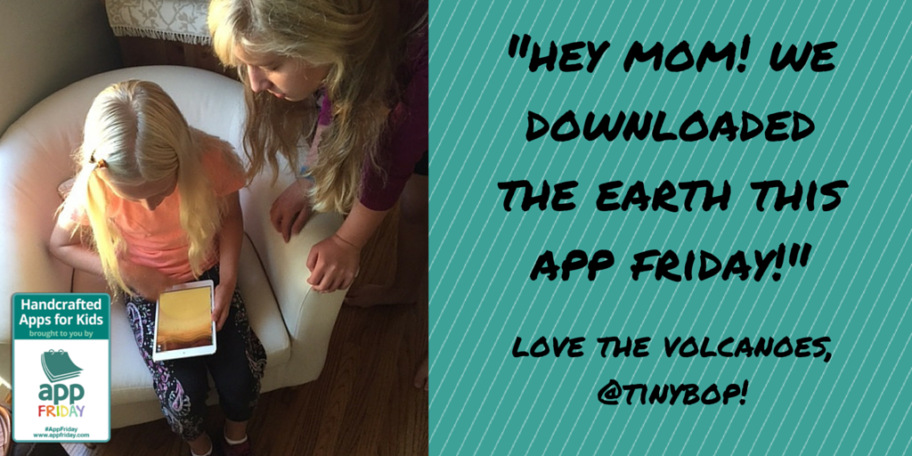 AppsEdTech's tweet photo. "Hey Mom! We downloaded The Earth this #AppFriday!" @tinybop http://t.co/hu7YY3NYwP http://t.co/CK2cvKz4K9