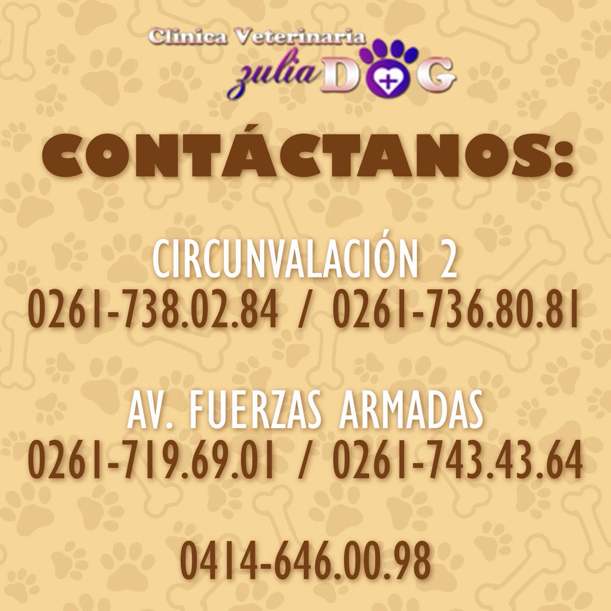 ZuliaDog's tweet image. Nuestros teléfonos:  

C-2: 0261-738.02.84 / 736.80.81 
Fuerzas Armadas:  0261-719.69.01 / 743.43.64

0414-646.00.98