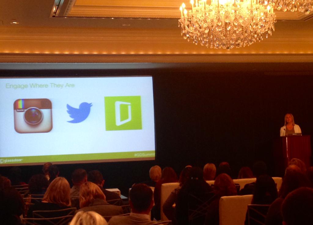How to #recruit #millennials-- Carolyn Eiseman says engage where they are #GDSummit