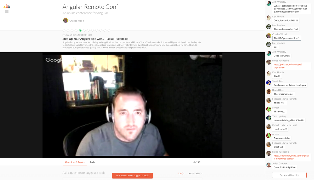 ng_Houston's tweet image. @simpulton doing wicked cool tricks with animated CSS @angularremote #ngAnimate #AngularJS