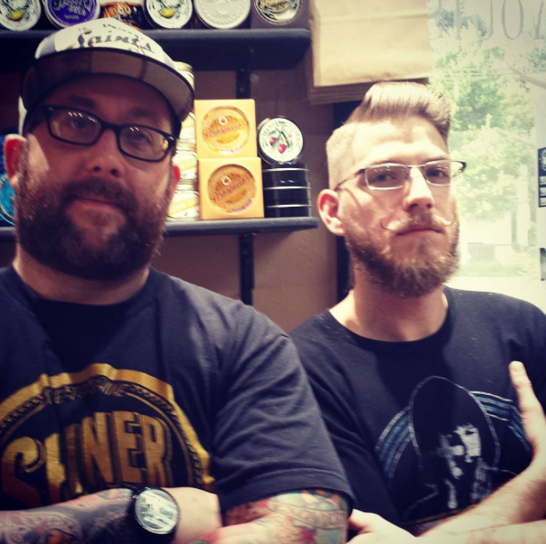 JacobStahlRCR's tweet photo. Hit up @LibertyBarber for the freshest cuts in Orlando. #bonafidepomade #dapper #DadCuts http://t.co/hDkkUcTvXU