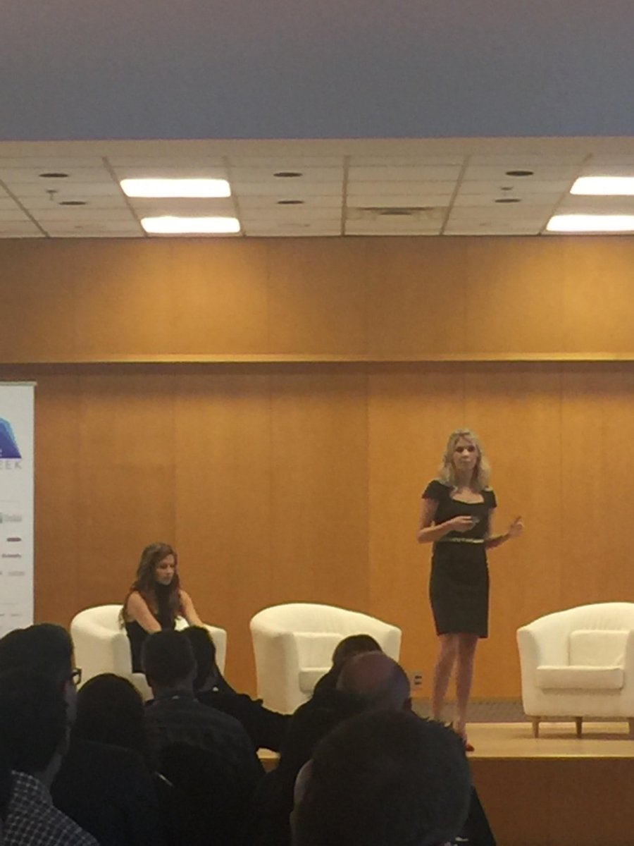 invoker's tweet image. .@CarolineJCee and @nadiagillies espousing #NewPR at #VSW2015 #influencermarketing #PRevolution