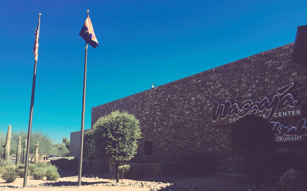 We are all set up at WeKoPa Resort in Scottsdale, AZ and ready to greet our #azECET2 teachers! #ecet2