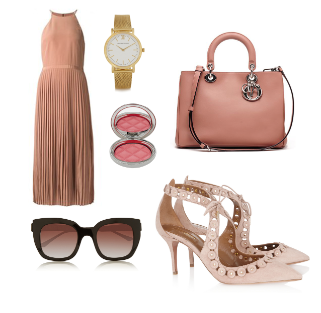 #GetTheLook: Usa tonos suaves como el palo de rosa para los días soleados como hoy y consigue un look súper femenino!