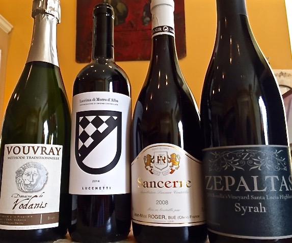 Loads of new wines @ this eve's tasting 6-8PM/Sparkling Vouvray, Lacrima, Sancerre Rouge &amp; limited Cali Syrah
