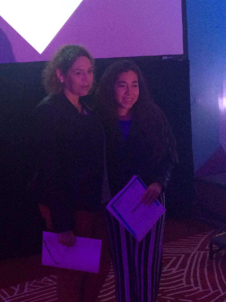ImagenAC's tweet photo. ¡Muchas felicidades a las ganadores de las becas @centro_news! 👏🏻 #ForoANPI #soyANPI http://t.co/FphvN97Re4