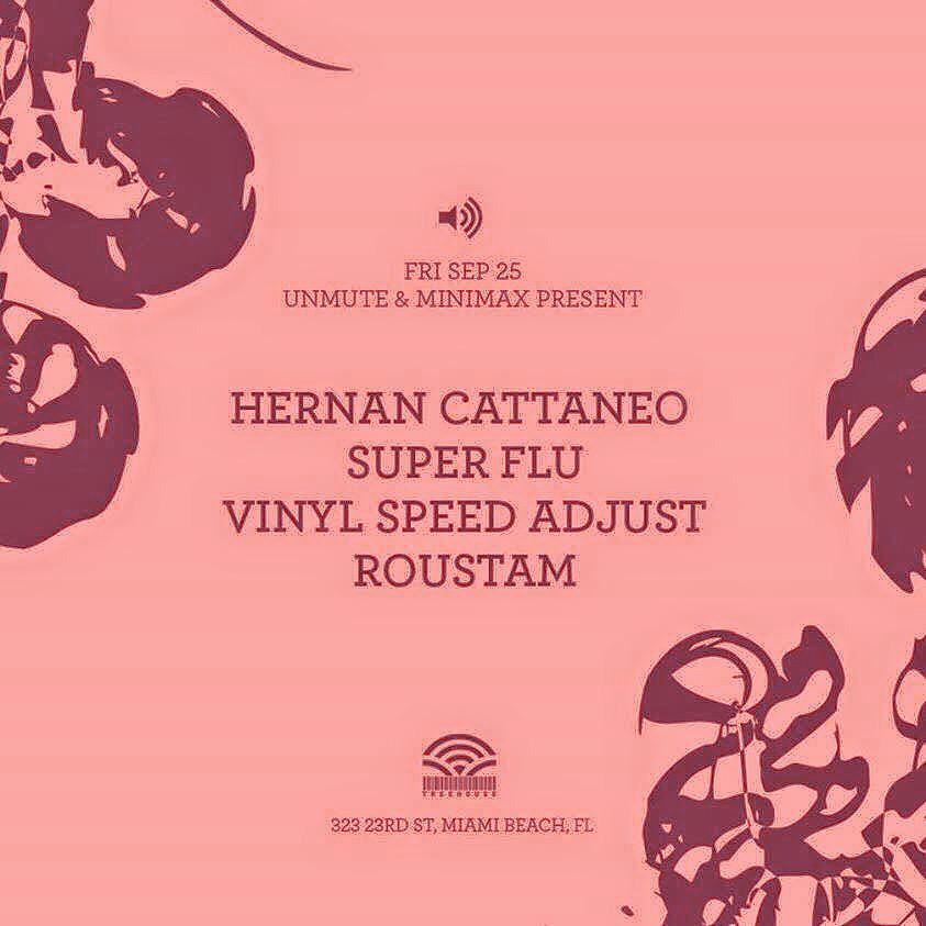 GuerillaConcept's tweet photo. Tonight @treehousemiami @vsamusic @HernanCatteneo @djrust @Superflumusic #vinylspeedadjust #guerillaconcept http://t.co/FEoBOWyQSm