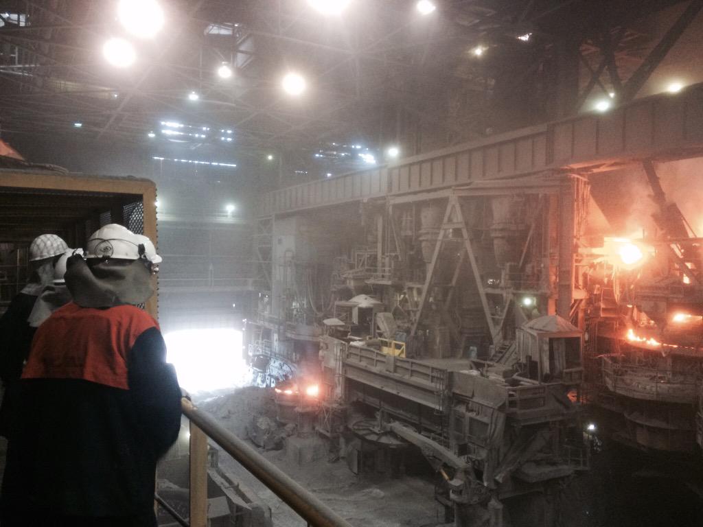 Bernard Drainville on Twitter "WOW l'aciérie d'Arcelor Mittal à