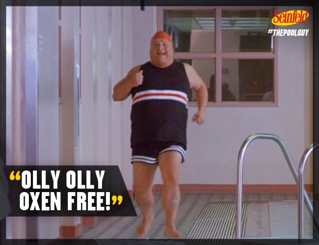 "Olly Olly Oxen Free!" #Seinfeld #Newman http://t.co/pvdRRSSZEc