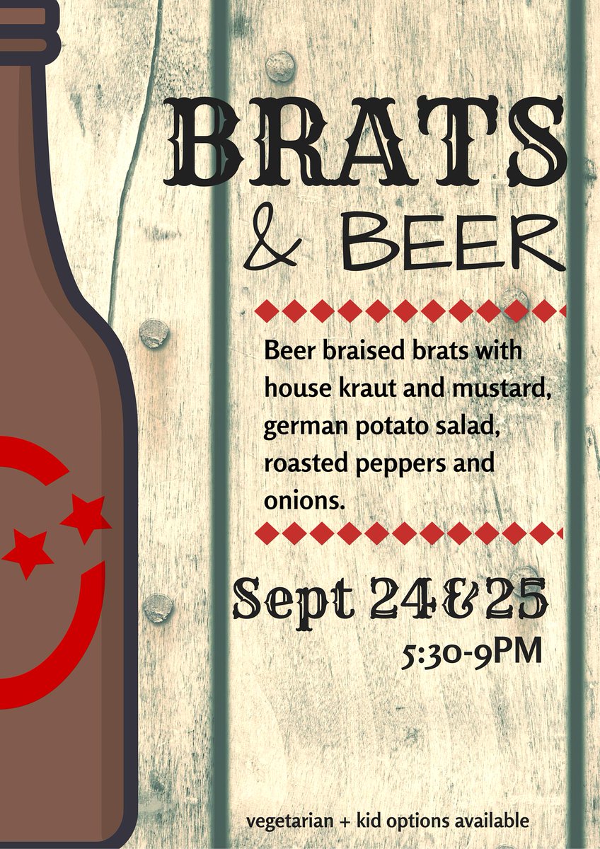 StompDelRay's tweet image. TGIF @Stompdelray! Beers &amp;amp; Brats. You're welcome. #dinner #delray