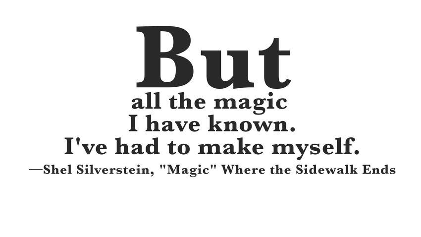Happy Birthday to the wonderful Shel Silverstein! 