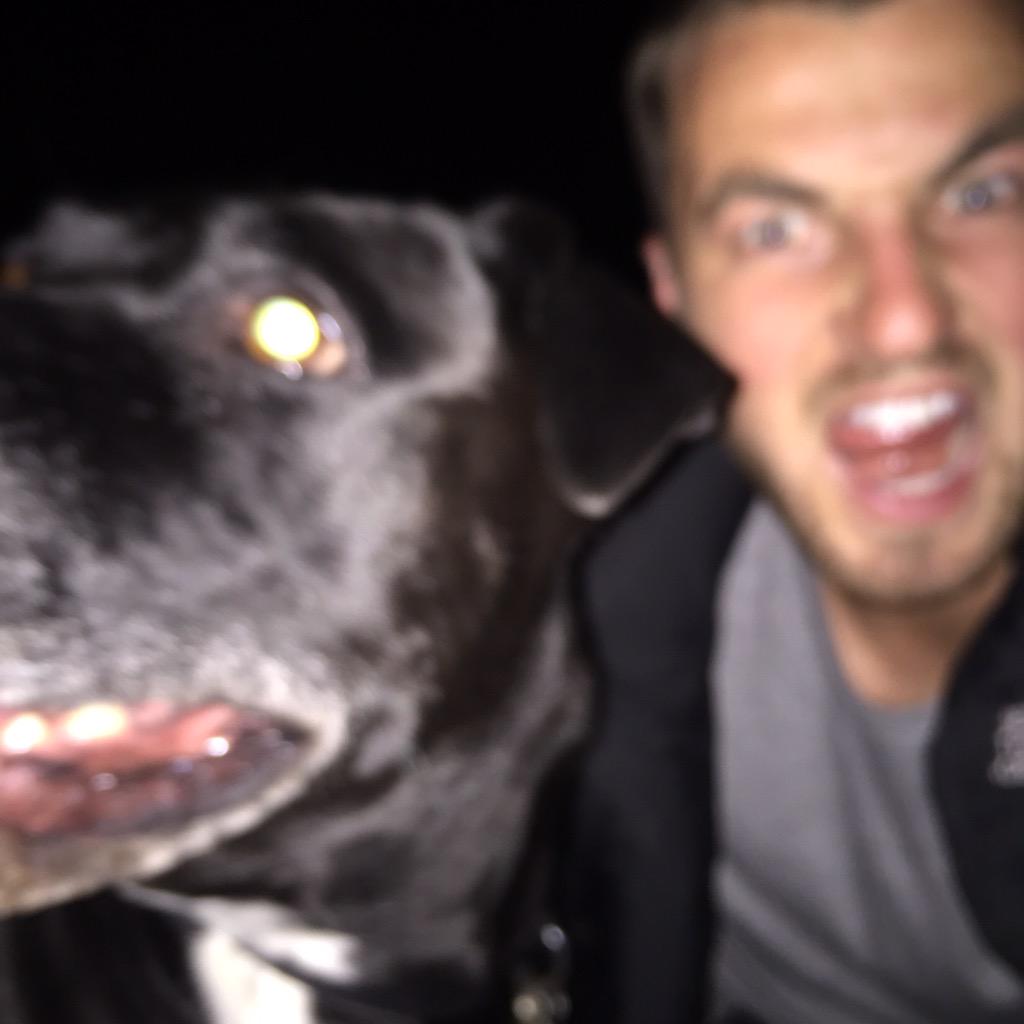 CalvinWiseOne's tweet photo. Leaving a wedding to come home to walk the beast then back to the wedding #puppycomes1st #doglife http://t.co/miGAgPzxFr