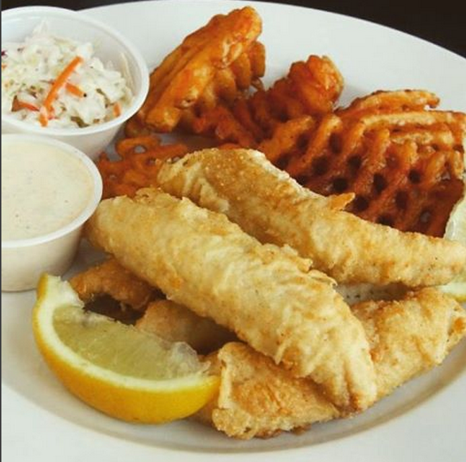 HGBrewPub's tweet photo. Take off work early and beat the rush to our Friday Fish Fry! $9.99 gets you fresh Cod, Cole slaw, and waffle fries. http://t.co/hnwLpXhywG