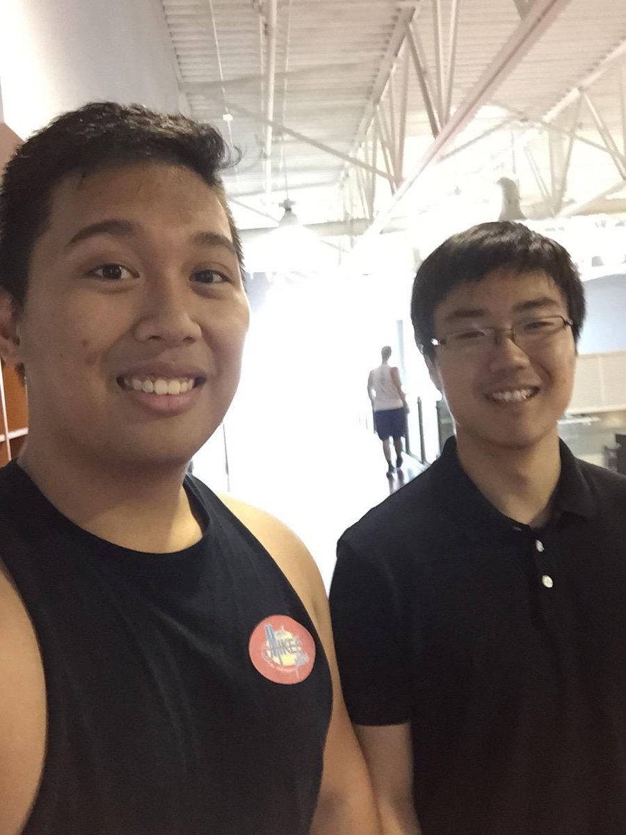 Pabwins's tweet photo. Great workout w/ Matt Lee! New exercises I should definitely try out more! #UICKINES #KN136Tweeps #sweatyselfie http://t.co/oM7IMC1Cbh