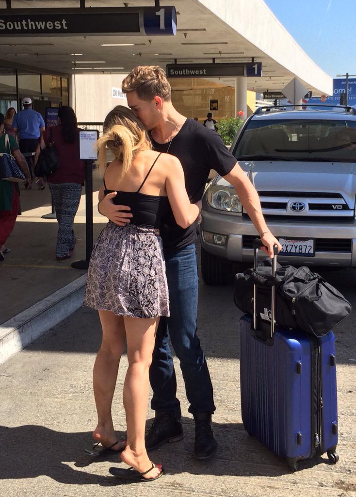 BB17_Shelli's tweet photo. Just dropped off my sweet @_clayhoneycutt at the airport... Now it's back to missing him again. http://t.co/eUFGMTyGyx