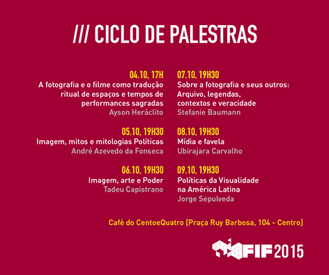 #programaçãoFIF2015 o café do <a href="/centoequatro/">CentoeQuatro</a> vai abrigar o ciclo de palestras do #FIF2015. Fique ligado: