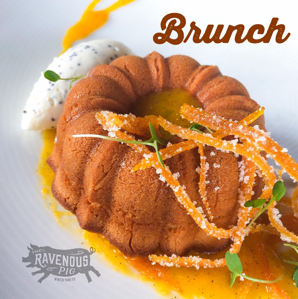 SATURDAY BRUNCH
Start the weekend of right with Milk &amp; Honey Cake with clementine jam. #BRUNCH #winterparkfl #local