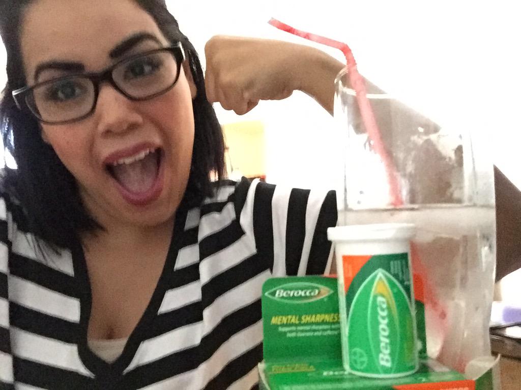 Thanks to @pinchme I'm about to get my #mentalsharpness and #physicalenergy on @BeroccaUSA #PINCHerMoments