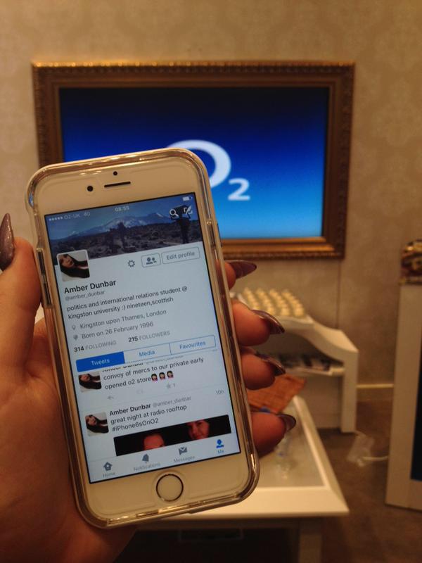 O2's tweet image. We've seen some amazing snaps today. Here are just a few from the #iPhone6sOnO2. More info at: o2.uk/6s