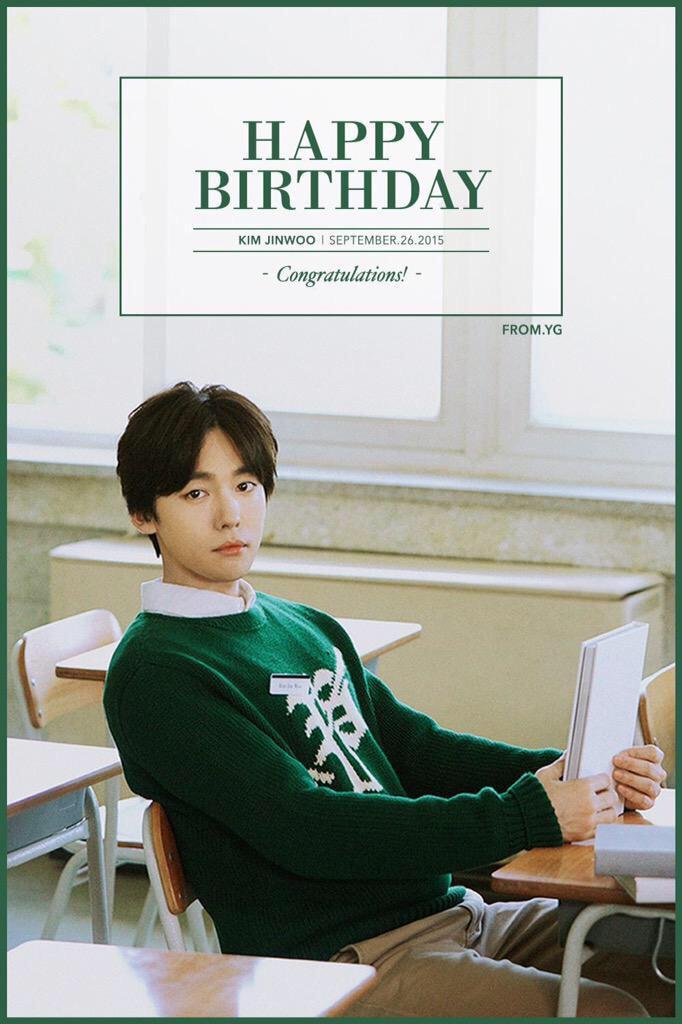 YG_MAIKA's tweet photo. #HAPPYJINWOODAY
#Happyjinwooday
#Happy25thKeyDay http://t.co/o1KfiXfjH7