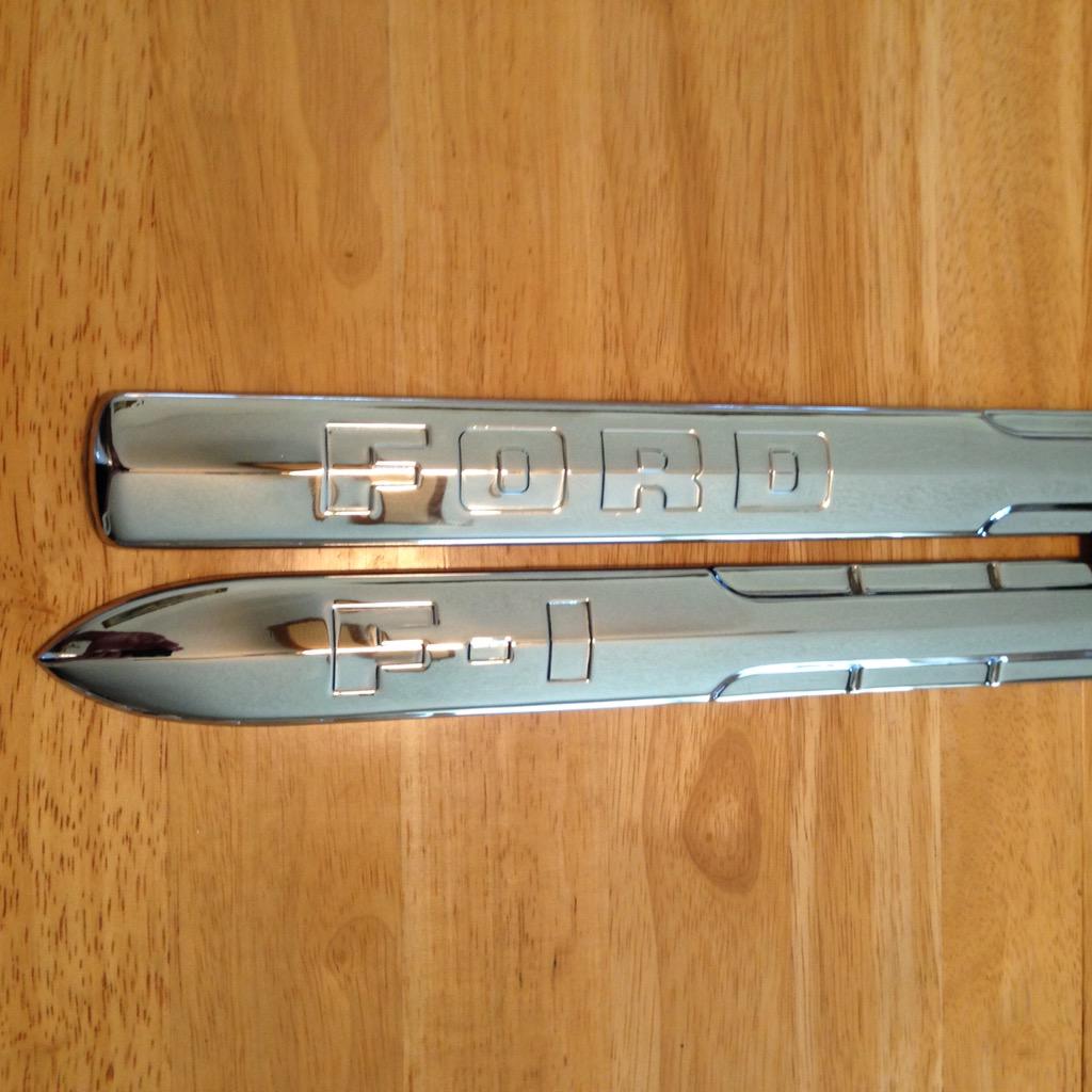 '51 Ford truck spears ready to Keep on truckin'!