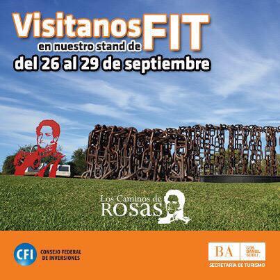 ignaciocrotto's tweet photo. Mañana los esperamos a todos en nuestro stand d @BAesTurismo en #FIT2015/ @LaRural_BsAs @danielscioli http://t.co/GL3wbDZL5L