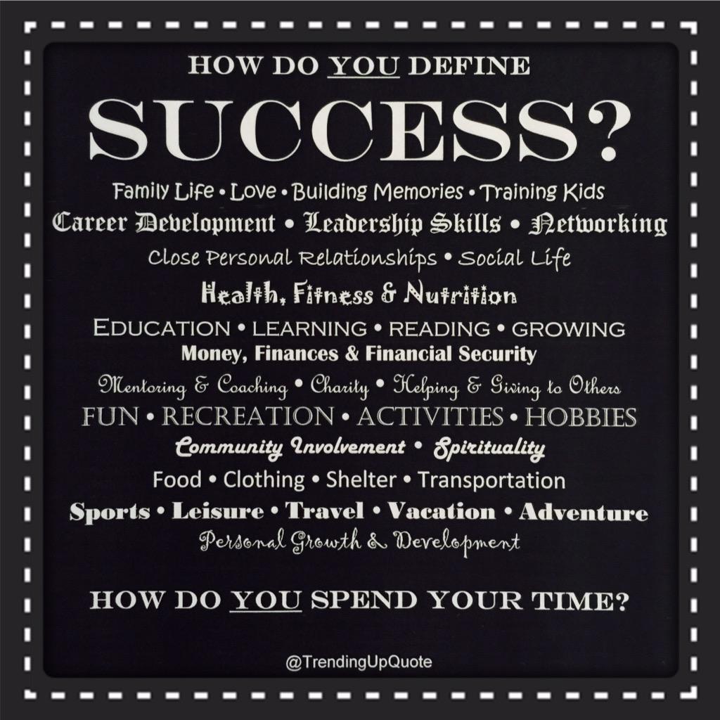 define success in your career