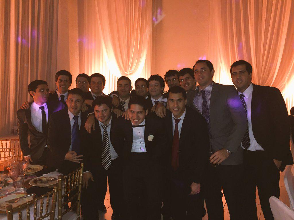 Celtic_06's tweet photo. Casamiento de nuestro goleador. @luchotalavera el @Celtic_06 presente!! @EXASanCristobal http://t.co/VG4335c0BP