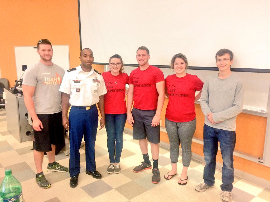 It was great hearing SSG McDaniel talk at this evening's meeting!