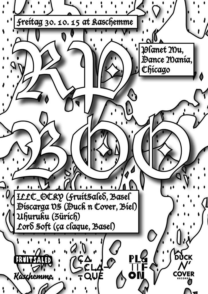 FruitSaled_'s tweet photo. Fr 30-OKT: @RP_BOO_ (Chicago) #discargavs #uhuruku #lordsoft #illc_ocky @caclaquerecords @DuckNCoverRec @plattfon http://t.co/AHdzCFySQk