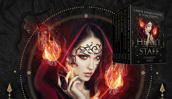 RT Heart of the Staff: Complete Series by Carol Car01am &amp; Tom Phipps look4books.co.uk Fantasy FREE with KindleUnlimited