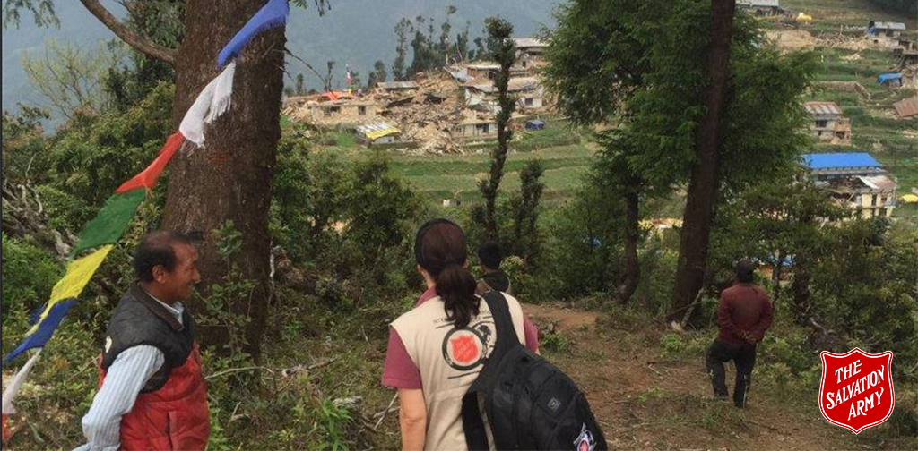 Five months later, The #SalvationArmy is still present in #Nepal providing solutions for clean water.