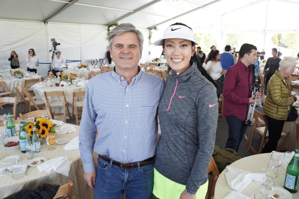 Buff and blue! So awesome to run into my fellow <a href="/PunahouAlumni/">Punahou Alumni</a> Steve Case #weekendwithcharlierose #youvegotmail