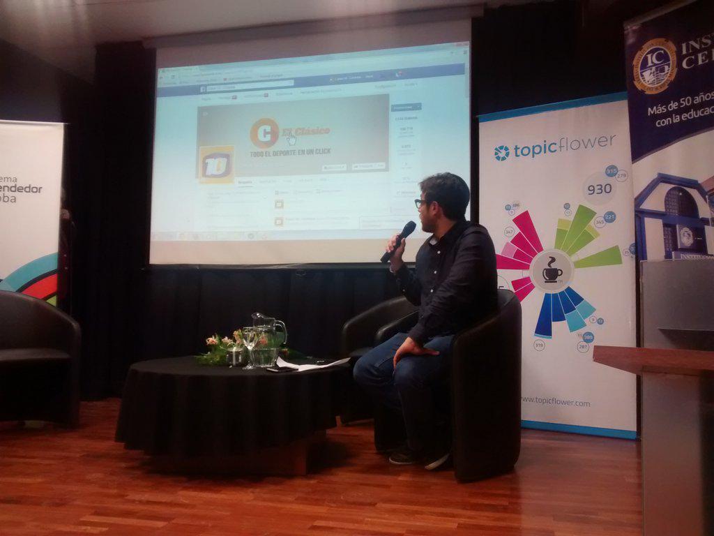 nicolassotelov's tweet photo. Ahora en #PR15IC @andres_oliva de @cba24ntv contando la interacción de los medios con las #RRPP @eventioz http://t.co/j6O2BKhnAH