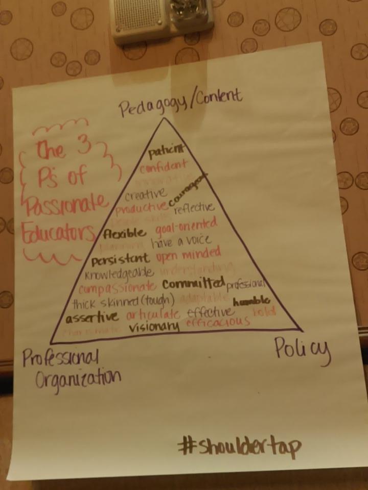 Wish you were here!!  Teachers-leadership in action!!  #shouldertap #azecet2